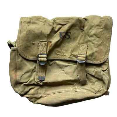 Lt. Frederick R. Morgan Jr. Canvas Field Bag