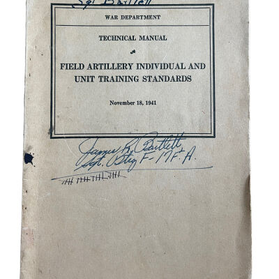 TM 6-605 Field Artillery Individual and Unit Training Standards