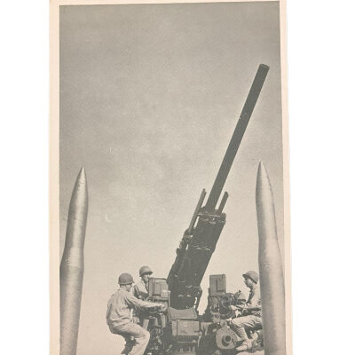 90MM Anti Aircraft Gun and Crew