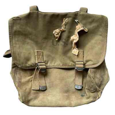 David W. Bessire Canvas Field Bag