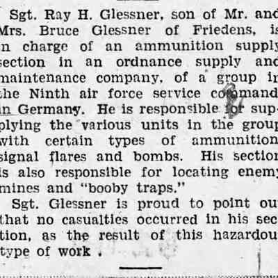 The Daily American, May 31, 1945