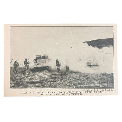 Infantry Advance, Supported by Tanks
