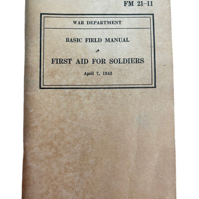 FM 21-11 First Aid For Soldiers
