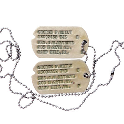 George F. Meily Dogtags