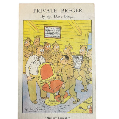 Private Breger-Military Haircut