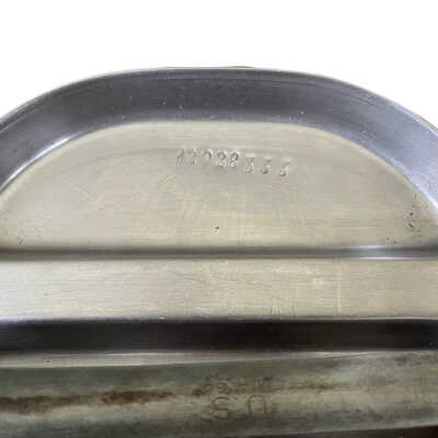 Stamp in top of mess kit