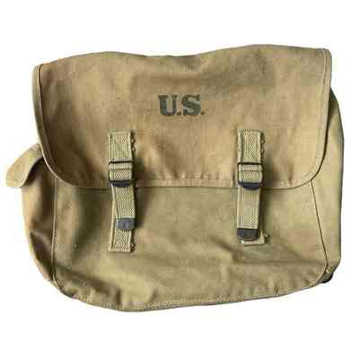 Sam M. Barbata Canvas Field Bag