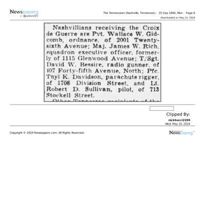 The Tennessean, September 25, 1944