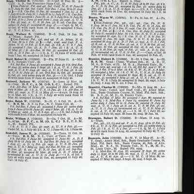 US Army And Air Force Register