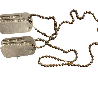 Vernon P. Meily Dogtags