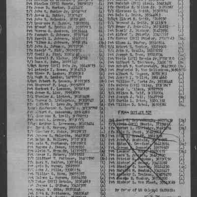 Morning Report, September 1943