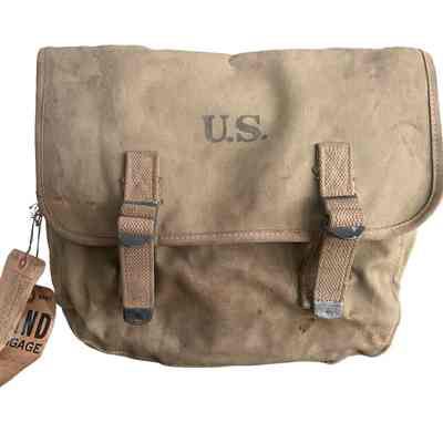 Crawford E. Wheelus Canvas Field Bag