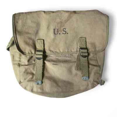 Julius S. Horvath Canvas Field Bag