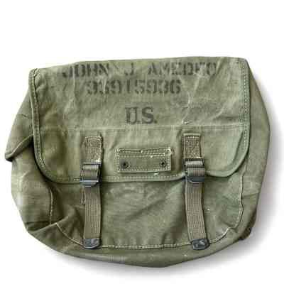 John J. Amedeo Canvas Field Bag