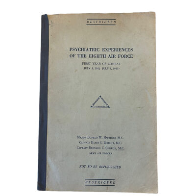 Psychiatric Experiences Of The Eighth Air Force