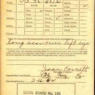 Draft Card Back