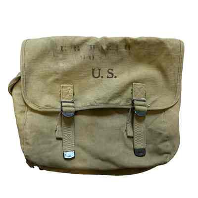 Edward G. Baker Canvas Field Bag