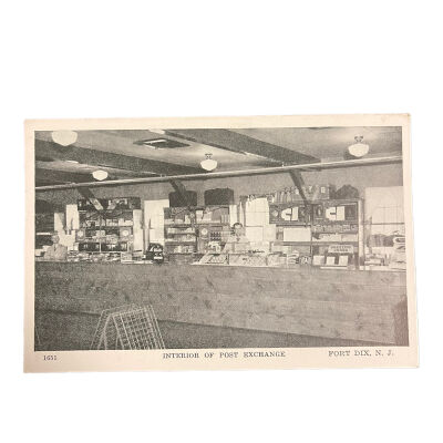 Interior of Post Exchange