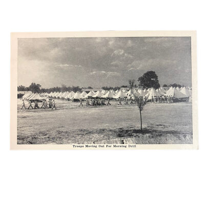 Troops Moving Out for Morning Drill