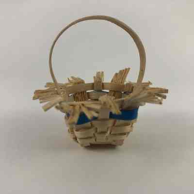 Miniature Black Ash Basket