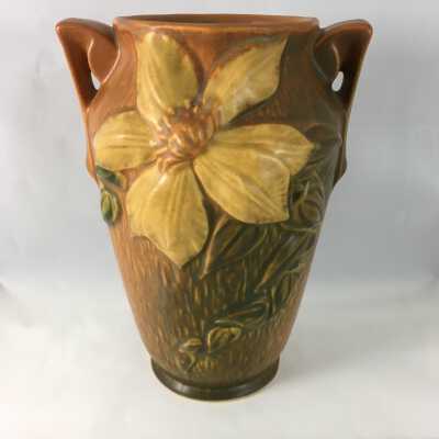 Roseville Clematis Vase