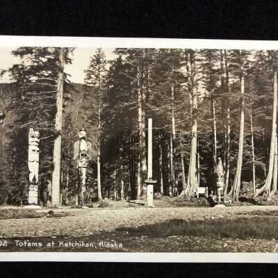 Totems at Ketchikan, Alaska
