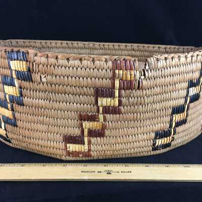 Large Interior Salish Basket