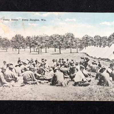 “Camp Scene,” Camp Douglas, Wis.