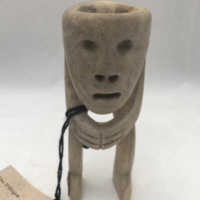 Antler Carving of a Man