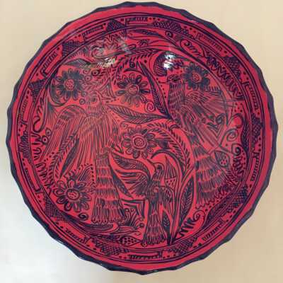 Nahua Bowl with Birds