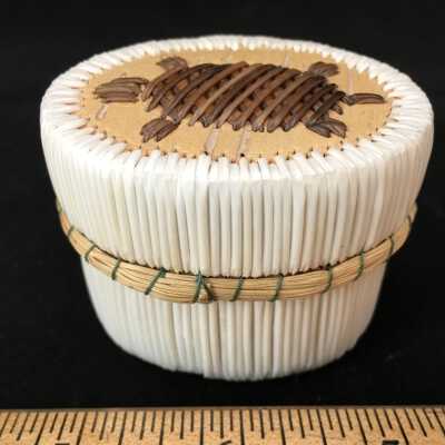 Ojibwe Miniature Quill Box