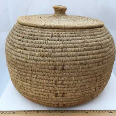 Alaskan Lidded Basket