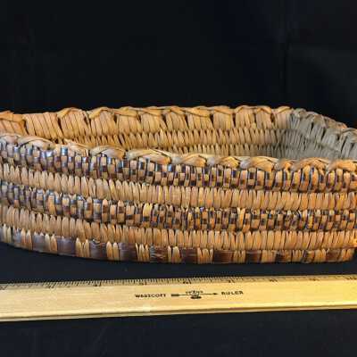Interior Salish Triangular Basket