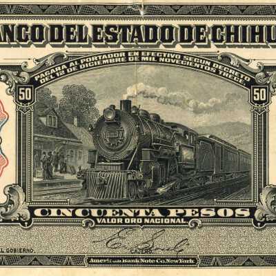 Chihuahua, Mexico 50 Peso Note