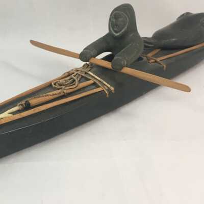 Seal Hunter in Kayak