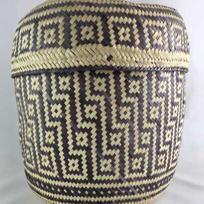 Oaxacan Lidded Basket