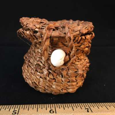 Miniature Coastal Salish Basket