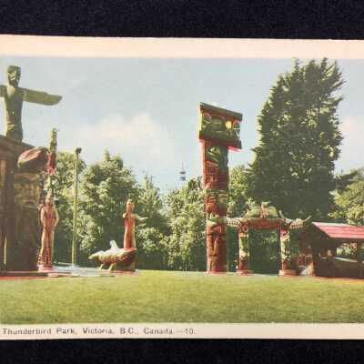 Thunderbird park, Victoria, B.C., Canada