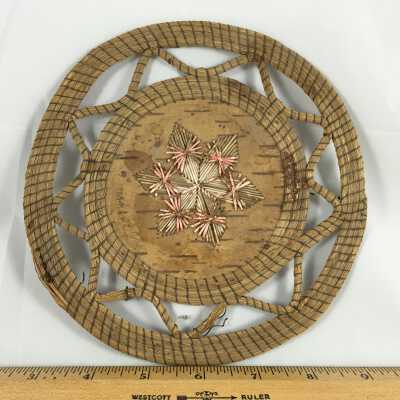 Northeast Birch Bark Plaque