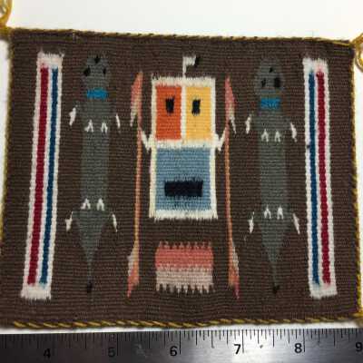 Miniature Navajo Sandpainting Rug