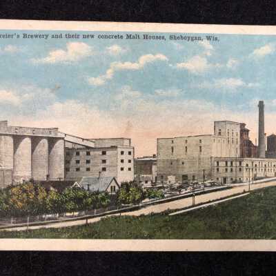 K. Schreier’s Brewery and their new concrete Malt Houses, Sheboygan, Wis.