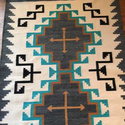 Coal Mine Mesa Navajo Rug
