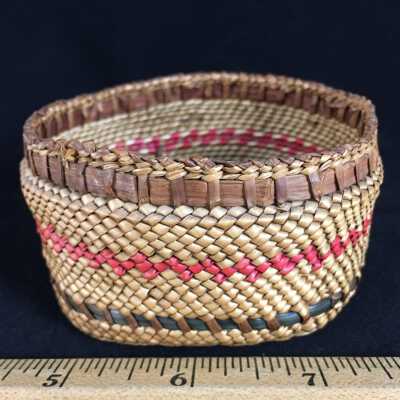 Small Nuu Chah Nulth Basket Base