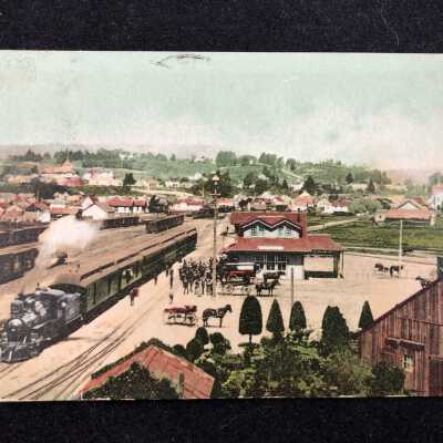 Southern Pacific R.R. Station, Santa Cruz, California
