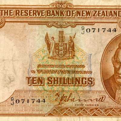 New Zealand 10 Shillings