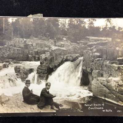 Falls of Dells of Eau Claire W. Rath 1911