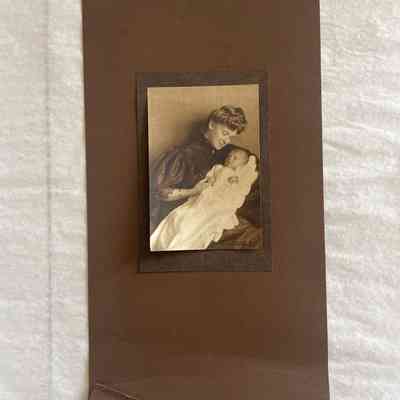 Portrait of woman with baby