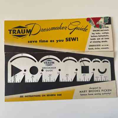 Dressmaker Guide Ruler