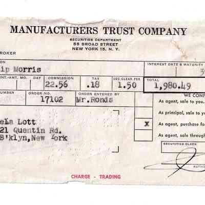 Stock Receipt
