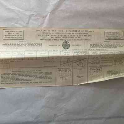 Tax Receipt